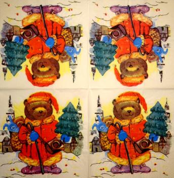 056 B�ren Weihnachten - 3-lagig - Avantgarde
